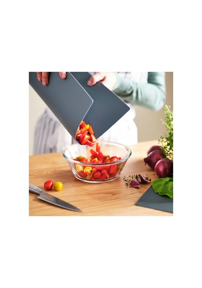 Ikea Fınfördela 2'li Kesme Tahtası 36 X 28 Cm Gri Açık Gri