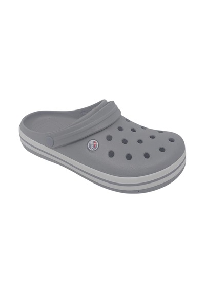 Zerhan Cflex 145 Unisex Gri Beyaz Gri Sabo Terlik Sandalet