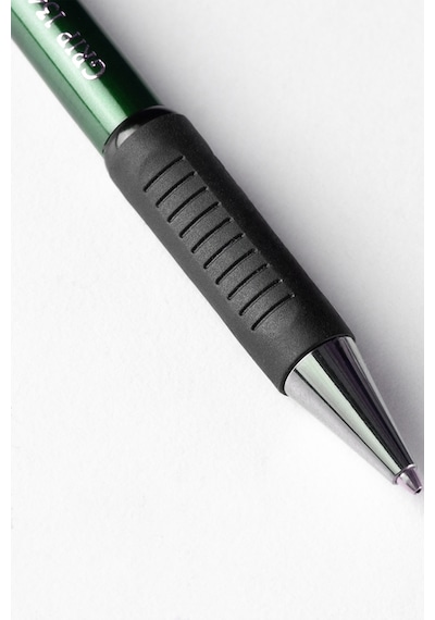 Faber-Castell Grip 1345/47 Versatil Kalem, 0.7 mm, Koyu Yeşil, Ergonomik Tutuş, Yaylı Uç, Uzun Silgi