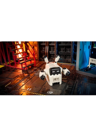 GravaStar Delta35 Beyaz Robot Figürlü 35W Hızlı Şarj Adaptörü