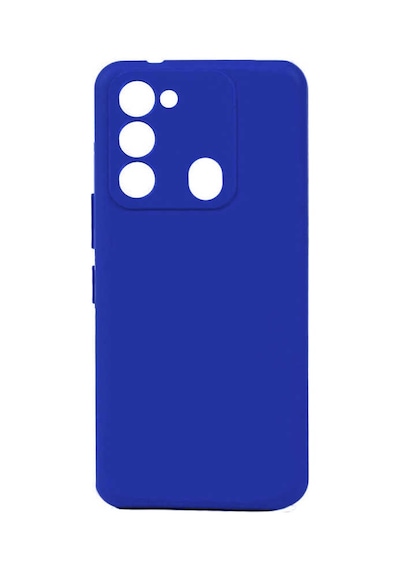 Zore Tecno Spark 8c Kılıf Nvth Biye Silikon - Mavi
