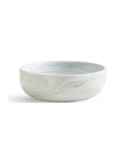 Pasabahce Marble Porselen Salata Kase Mavi - 1 Adet