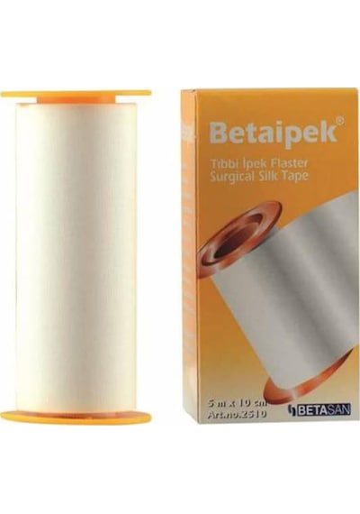 Betasan Betaipek Flaster Bant İpek Flaster 5 M x 10 CM