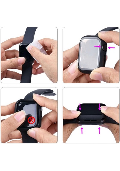 Apple Uyumlu  Watch 44mm Redclick Watch Gard 01 Ekran Koruyucu