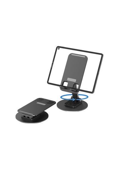 Tech Ayarlanabilir Katlanabilir Masaüstü Telefon Standı, 360 Döner, Evrensel Uyumlu 4-8 İnç Telefon Ve 13 İnch K Diğer