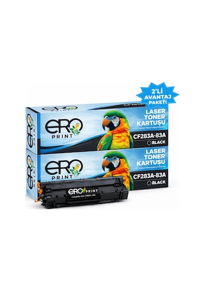 Hp 83a Hp Laserjet Pro Mfp M125rnw Uyumlu Toner - 2'li  Paket