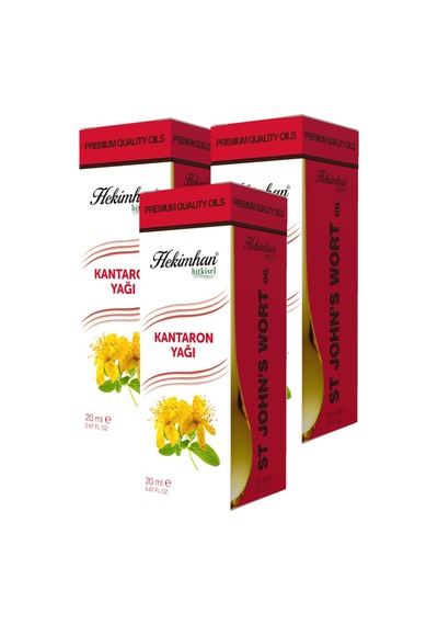 Hekimhan Bitkisel Kantaron Yağı 3 x 20 ML