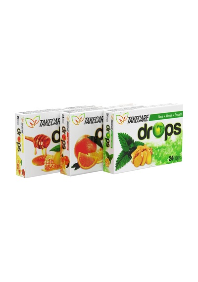Takecare Portakal Aromalı C Vitamini İçeren Drops 3 x 24 Pastil