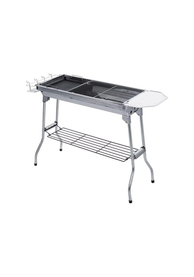 Madfox Grillmate Portatif Katlanır Bbq Mangal Silver