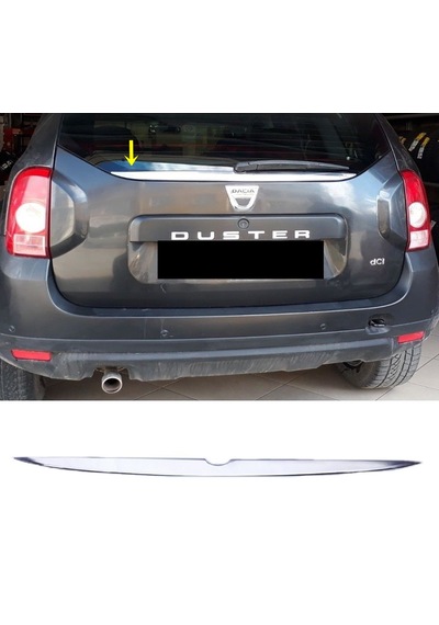 Dacia Duster 2010-2017 Arası Krom Arka Cam Alt Çıta P.çelik