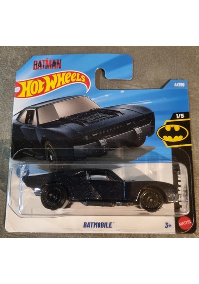 Hot Wheels Batman Batmobile Lacivert 2026 1:64 Metal Model Araba 4/250 Mavi