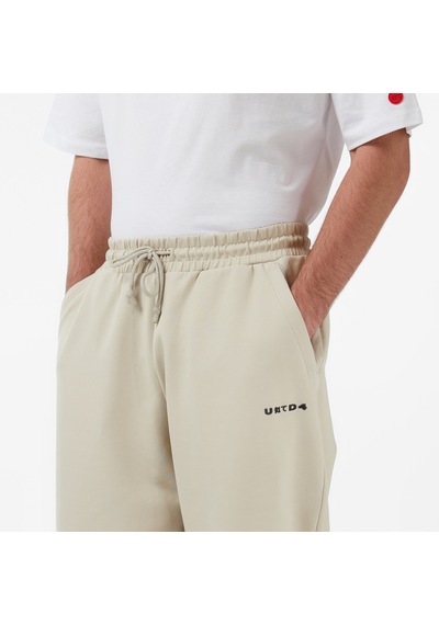 United4 Unıted4 Oversize Fit Erkek Krem Eşofman Altı Gux Krem
