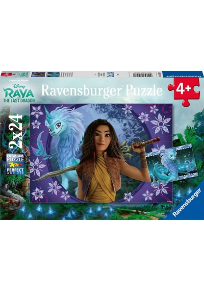 Ravensburger Çocuk Puzzle 2x24 Parça Wd Raya 50970