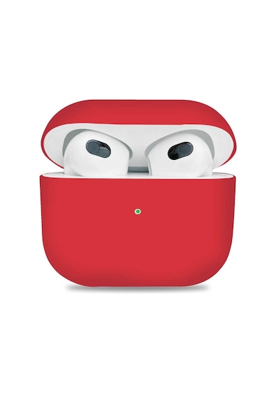 Koodmax - Apple Uyumlu AirPods 3. Nesil Koruyucu Silikon Kılıf - 3. Nesil Bluetooth Kulaklık Koruma Kılıfı 001