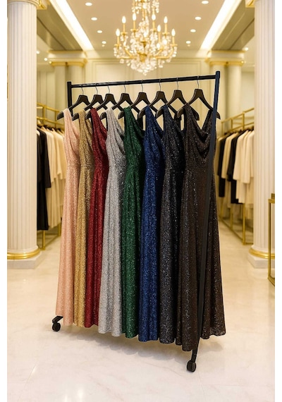 Premium 130 Cm Çelik Konfeksiyon 105 Cm En Askılık Tekerlekli Demonte Portmanto Hanger Siyah