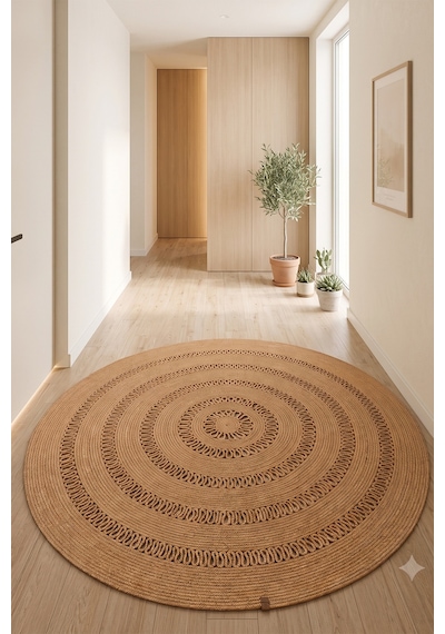 Jüt Hasır Yuvarlak Kilim Halı Yolluk Dekoratif Örgü Halı Doğal Görünümlü Bohem Kilim Salon Oturma Odası Balkon Mutfak Yatak Odası Koridor 7121bambu Jüt Hasır Yuvarlak Kilim Halı Yolluk Dekoratif Örgü Halı Doğal Görünümlü Bohem Kilim Salon Oturma Odası Balkon Mutfak Yatak Odası Koridor 7121bambu