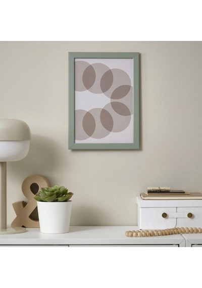 Ikea Fıskbo Fotoğraf Çerçevesi 21 X 30 Cm Açık Yeşil