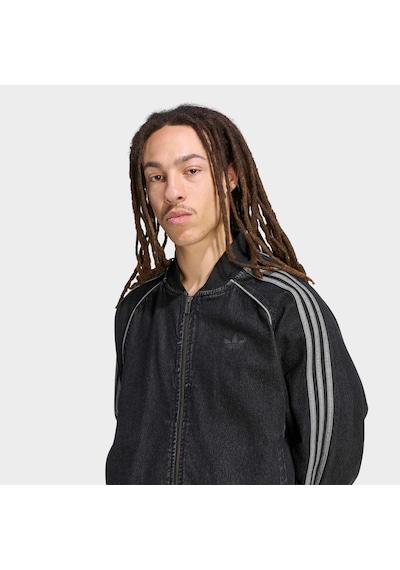 Adidas Sst Adicolor Erkek Siyah Jean Ceket Ks4963