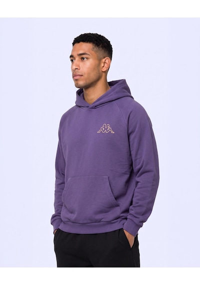 Kappa Authentic Onial Tur Erkek Mor Viyole Oversize Hoodie