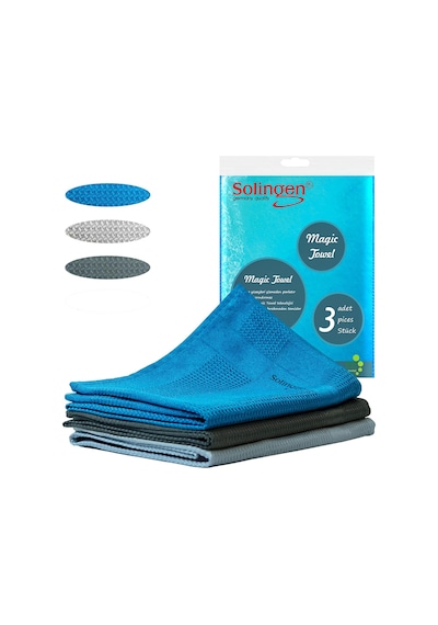Temizlik Bezi Mikrofiber Cam Bezi İz Bırakmayan Sihirli Bezler 3 Adet 40x60 Cm Belirtilmemiş
