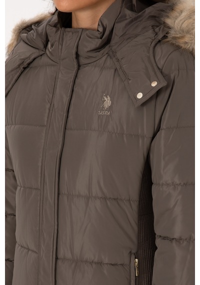U.s. Polo Assn. Kadın Vizon Kaban 50308001-vr052 Vizon