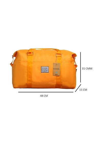 Fossil Sarı Mikro Kumaş Su Geçirmez Seyahat, Spor El Valizi-2006 Sarı