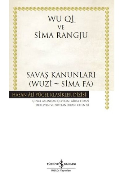 Savaş Kanunları Wuzi - Sima Fa - Hasan Ali Yücel Klasikleri - Aıaı-880101