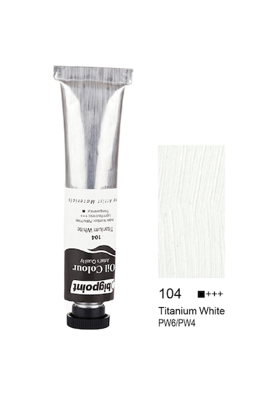 Yağlı Boya Bigpoint 45 ML titanıum White (104)