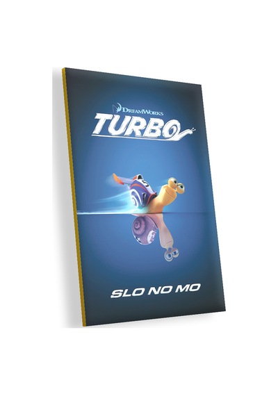 Cakasepetim Turbo Film Posteri Ahşap Mdf Tablo