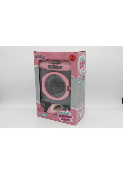 Aya-40302 Oyuncak Çamaşır Makinesi Pembe