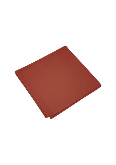 Mim Eşarp Tuana Eşarp Medine İpeği Eşarp 110x110 Cm Kiremit