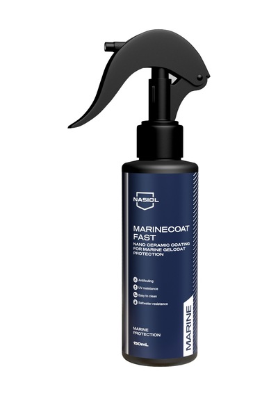 Nasiol Marinecoat Fast Marine Jelkot Nano Seramik Kaplama Yat ve Tekne Bakımı 1 Sezon Dayanım 150 ML