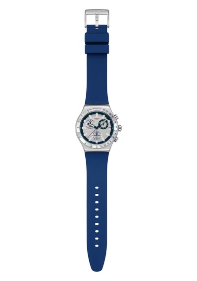 Yvs539 Swatch Blue Reflective Erkek Kol Saati Yvs539 Metal
