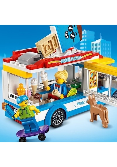 LEGO® City 60253 Great Vehicles Dondurma Arabası 200 Parça