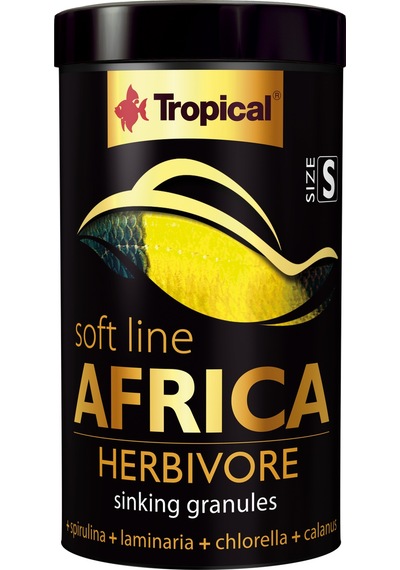 Tropical Africa Herbivore Size S 250 ML/150G Kutu Balık Yemi