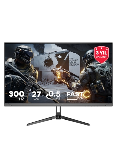 Fazeon X27F300 27" 0.5 MS 300 Hz Full HD Oyuncu VA Monitör