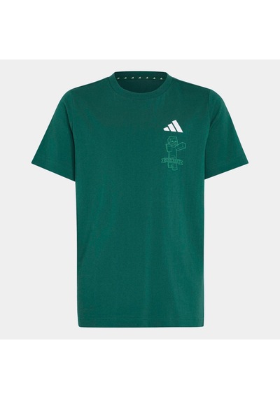 Adidas Minecraft Çocuk Yeşil Tişört Ks9030