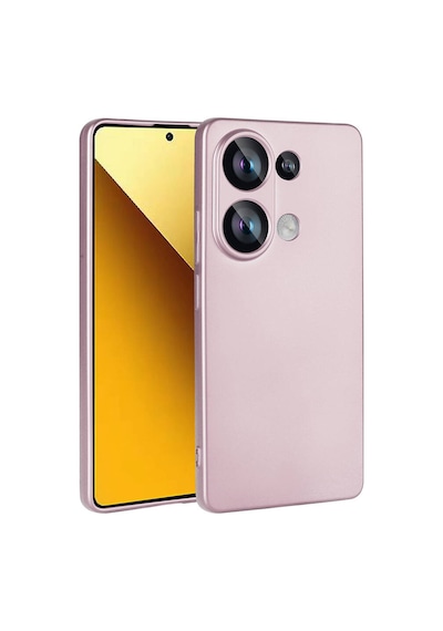 Zore Poco M6 Pro 4g Kılıf Ogaa Premier Silikon Kapak - Rose Gold