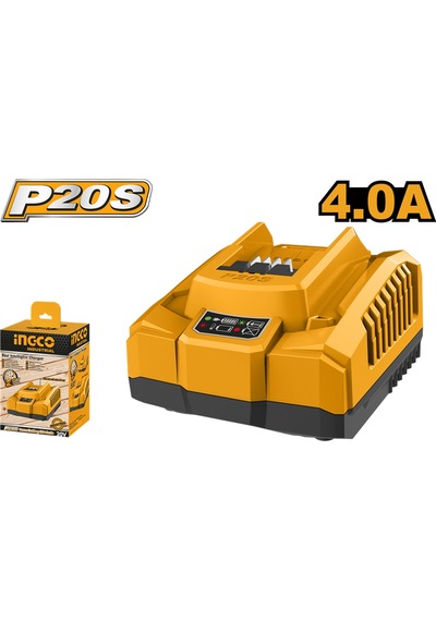 Ingco Ing-fclı20411e Hızlı Akıllı Şarj Cihazı 20v 4.0ah