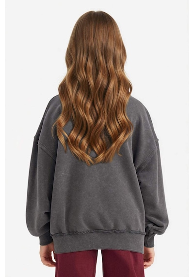 Defacto Kız Çocuk Oversize Geniş Kalıp Bisiklet Yaka Tatlı Baskılı Sweatshirt G2462a825wnar154 Antrasit-ar154 Defacto Kız Çocuk Oversize Geniş Kalıp Bisiklet Yaka Tatlı Baskılı Sweatshirt G2462a825wnar154 Antrasit-ar154