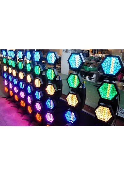 Dj Pro Hexa 6x60 Watt Led Retro Işık/auto/sese Duyarlı/dmx