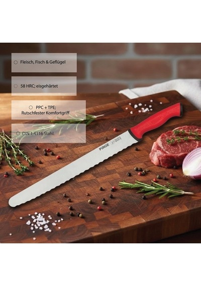 Pirge Duo Ekmek Bıçağı Pro 30 Cm Genel