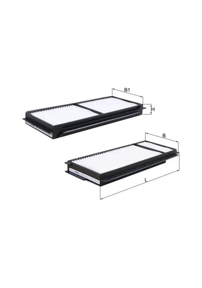 Mahle La346s Polen Filtresi B32l61j6x Bp4k61a03 Bp4k61j6x