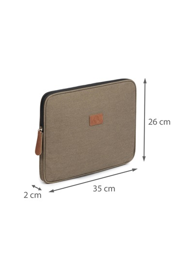 13 Ve 14 İnc Laptop Ve Apple Uyumlu MacBook Kılıf Kanvas Kumaş Kılıf