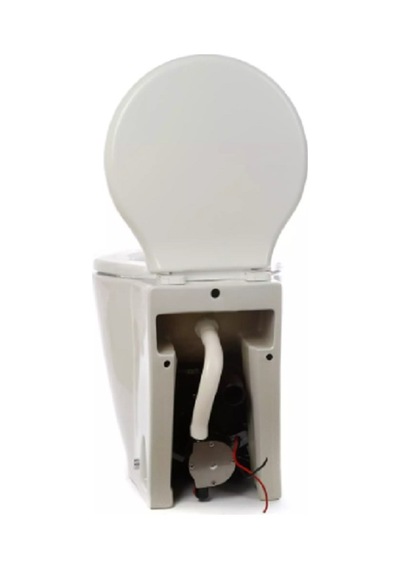 Tekne Ve Karavan Tuvaleti. Albin Elektrikli Desing Tuvalet. 12v