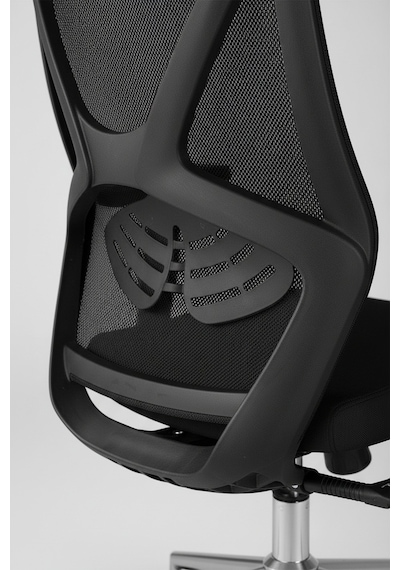 Upstyle Meltem Başlıklı Kumaş Ergonomik Çalışma Koltuğu Siyah 66 125 65 Cm