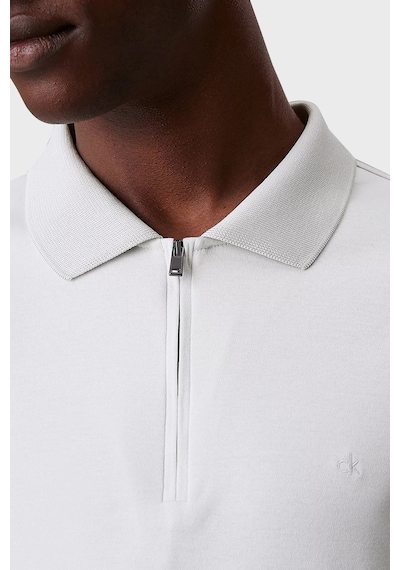 Calvin Klein Erkek Polo Yaka T Shirt K10k112754 Pfh Gri Gri