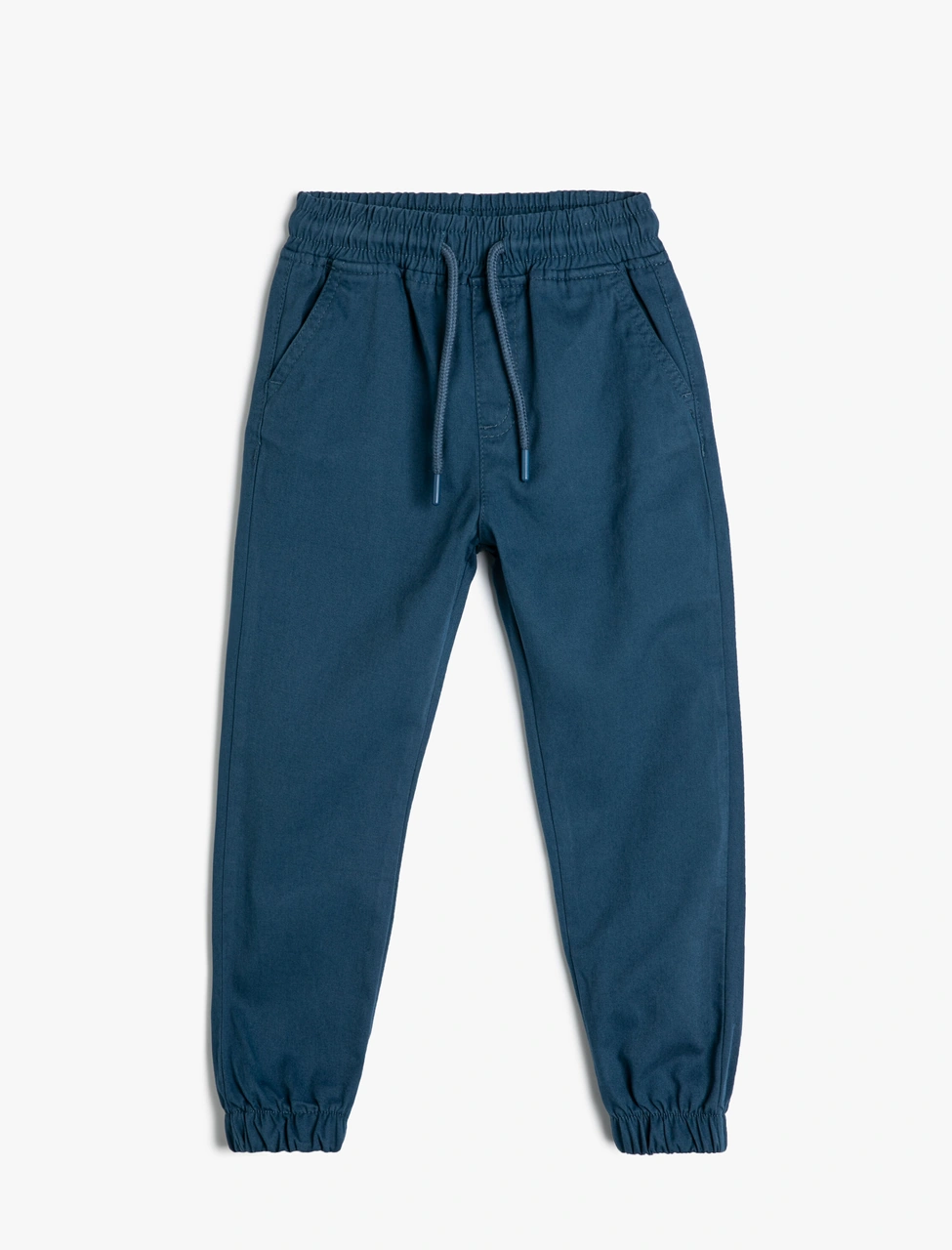 Koton Basic Jogger Pantolon Pamuklu Mavi 4skb40003tw Mavi
