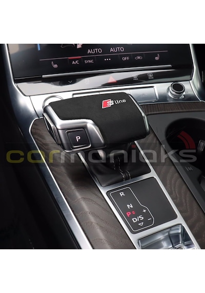 Alcantara S-Line A7 Rs7 Süet Kaplama Vites Topuzu Kapağı