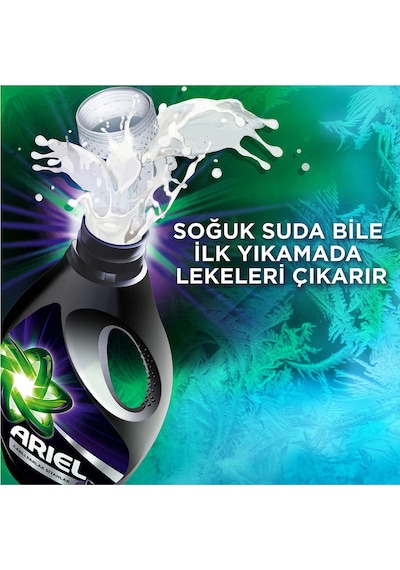 Ariel Canlı Parlak Siyahlar Sıvı Çamaşır Deterjanı 44 Yıkama 2 L